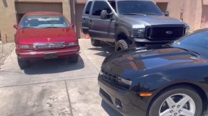 Ford excursion with a custom lift kit￼