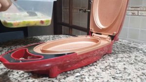 Универсальная электрическая омлетница Red Copper 5 Minute Chef