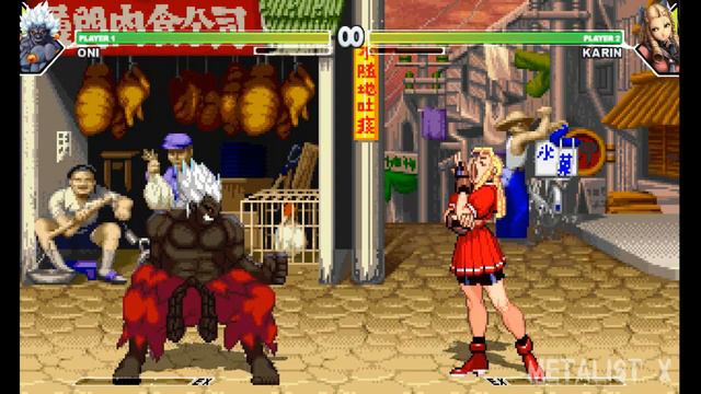 Street Fighter Compilation - Gameplay - Oni #metalistx #streetfighter #mugen #gameplay