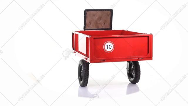 Тележка прицепная ЗиД ТПМ-01 3D обзор смотреть онлайн