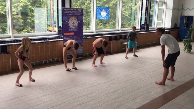 Открытый урок школы плавания Север в оздоровительном комплексе Сосны смотреть онлайн