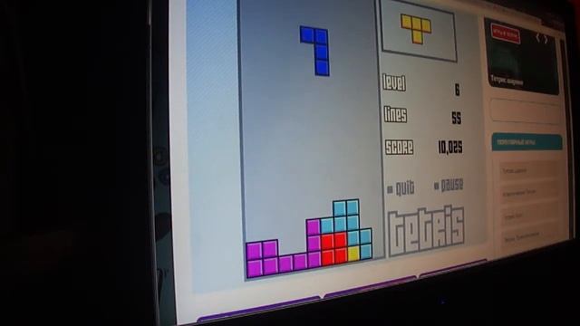 Прохождение игры "Тетрис" смотреть онлайн