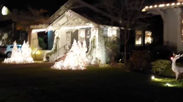 Fab 40's Christmas lights/украшенные дома г Сакраменто смотреть онлайн