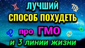 БОЛТАЛКА: самый действенный способ худеть, 3 линии жизни на ладони и стоит ли бояться ГМО. № 609