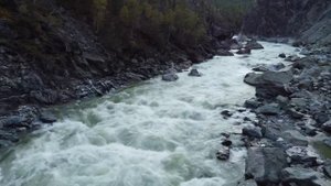Река Китой. Порог-водопад.