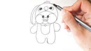 Как нарисовать Уточку Лалафанфан / Рисунки для начинающих