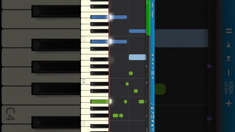 Pitbull ft. Chloe Angelides - Sexy Beaches [Piano Tutorial] #shorts #pianotutorial #synthesia