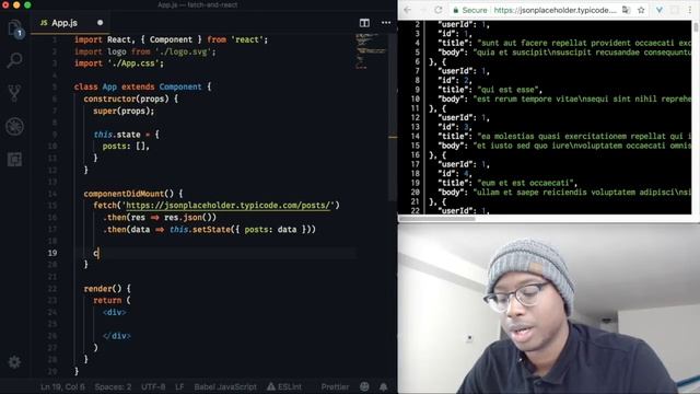 How to use the Fetch API with React.js смотреть онлайн