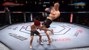 ХАСБИК vs САМЫЙ ВЫСОКИЙ БОЕЦ - БОЙ в UFC