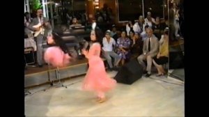 Malika Kalantarova and Avrom Tolmasov performing in a Bar Mitzvah in Israel (1990)