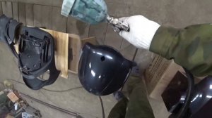 Stels Skif #3 Покраска дисков и пластика скутера. Технология покраски базой  "металлик"  и лаком.