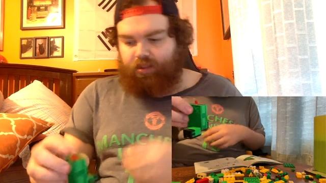 Minecraft LEGO Creeper and Ocelot Build смотреть онлайн