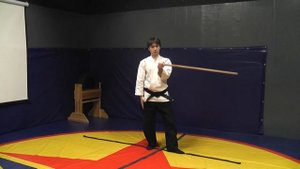 Боккен. Детский 6-й Кю. Зэнго гири.mp4