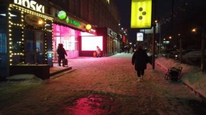 Прогулка по Новосибирску в 4K от Оперного театра - Первомайского сквера - вокзал Новосибирск главны