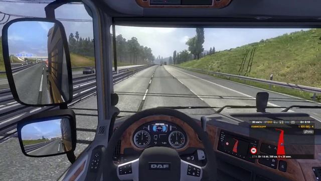 Euro Truck Simulator 2 - тест 64-х битной версии игры смотреть онлайн