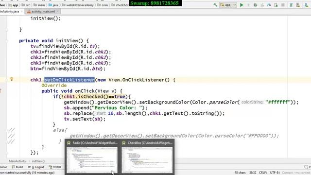RadioButton in Android смотреть онлайн
