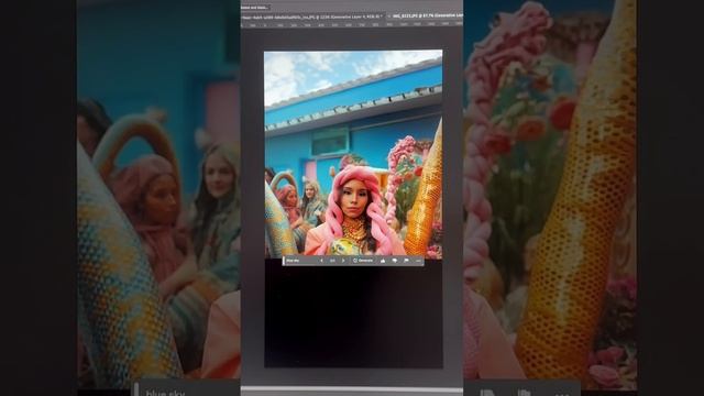 Generative fill x Leia pics converter #generativefill #adobephotoshop