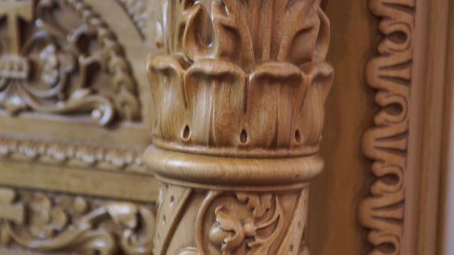 Резной иконостас с выставки "Резьба по дереву" - 4 смотреть онлайн