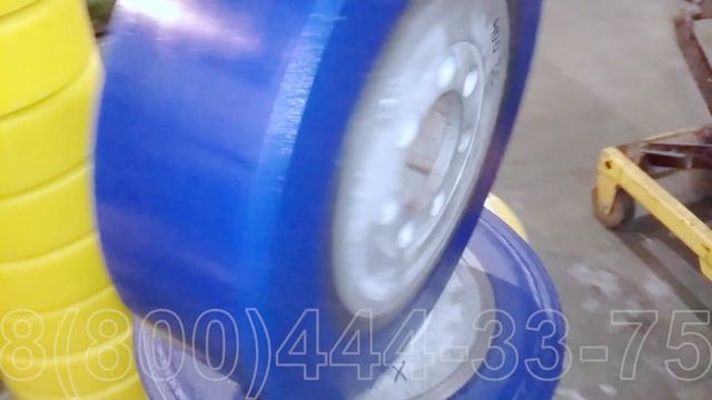 400 мм X 150/160 мм Ведущее колесо для ричтраков 7 отверстий, Желтое полиуретановое колесо смотреть онлайн