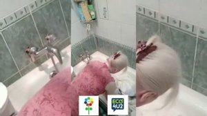 Стираем мешки из-под муки для "Добрых крышечек".