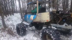 УАЗ на тракторных мостах