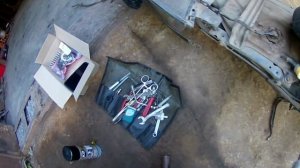 Замена сальника коленвала HONDA Tact.