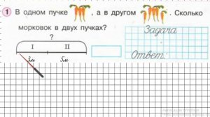 Урок 24 Задание 1 – ГДЗ по математике 1 класс (Петерсон Л.Г.) Часть 2