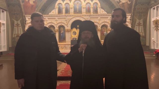 Слово епископа Алексия (Поликарпова) в Богородице-Рождественском женском монастыре. смотреть онлайн