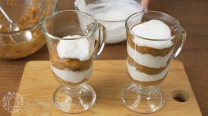 Волшебный Десерт за 5 минут! Рецепт простого десерта в стакане с бананом