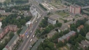 Калининград с высоты птичьего полета.