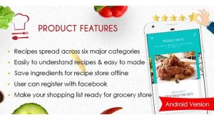 Foodie – Best Recipes Android App | Codecanyon Scripts and Snippets