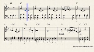 Potato Blues _ Easy Piano Sheet