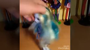 Как выпрямить волосы кукле