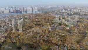 Прогулка над дворами Октябрьского района / город Самара / окт.2021