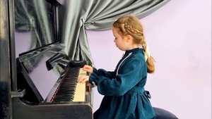 "Каприччио" В. Гаврилин / "Capriccio" V. Gavrilin (балет «Анюта»). Сидоренко Лия, 7 лет. Фортепиано