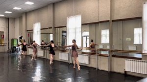 ВГИИК, 1-2 ХИСП, классический танец (станок)