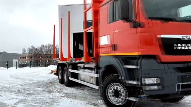 Подготовка к продаже сортиментовозов MAN