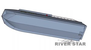 Катер из ПНД тримаран River Star
