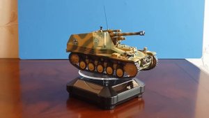 Итоги сборки немецкой самоходно-артилерийской установки Sd.Kfz. 124 "Wespe" Ark Models 1:35