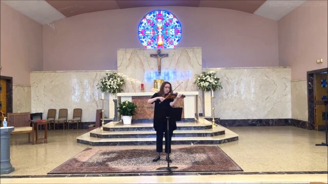 Ave Maria (Schubert) on solo violin смотреть онлайн