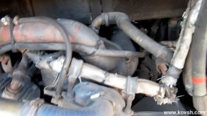 Вывод картерных газов к выхлопной трубе