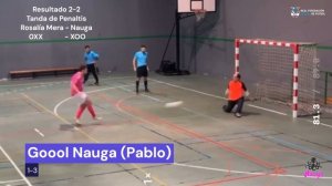 Penaltis cuartos Copa Rosalia vs Nauga