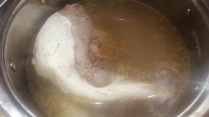 ГОВЯЖИЙ ЯЗЫК, как варить и чистить
