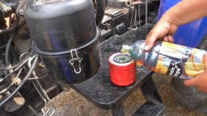 Замена МАСЛА в Двигателе и Коробке на Тракторе ДМТЗ 404 !