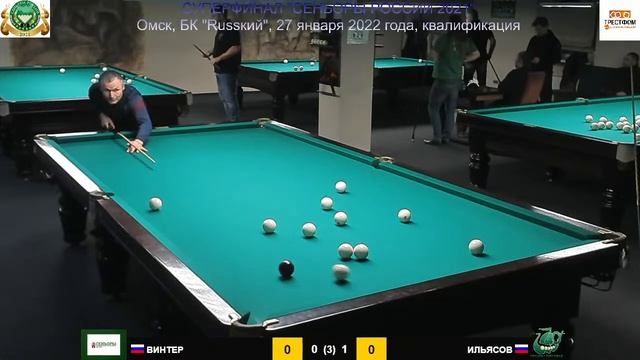 Винтер Сергей (Туапсе) - Ильясов Владислав (Н.Новгород). Суперфинал "Сеньоры России 2021"
