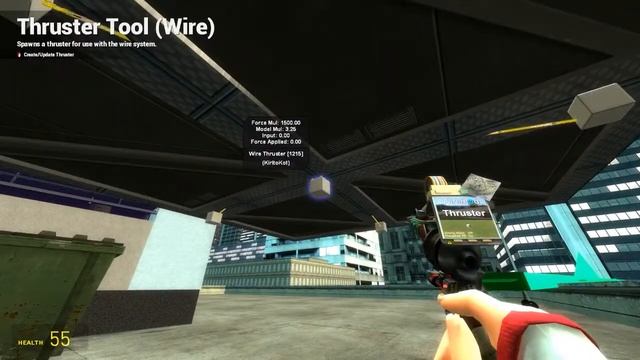 WireMod Как сделать свою единственную неповторимую ЛЕТАЮЩУЮ ШТУКУ in the garry's mod