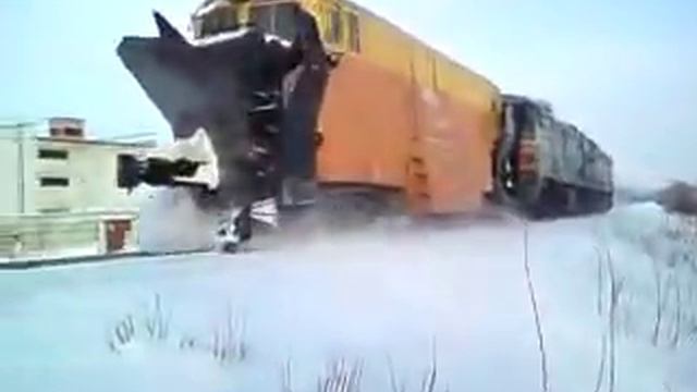 Снегоуборщик с 2ТЭ10М 0387 смотреть онлайн