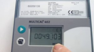 Kamstrup multical 402 måler