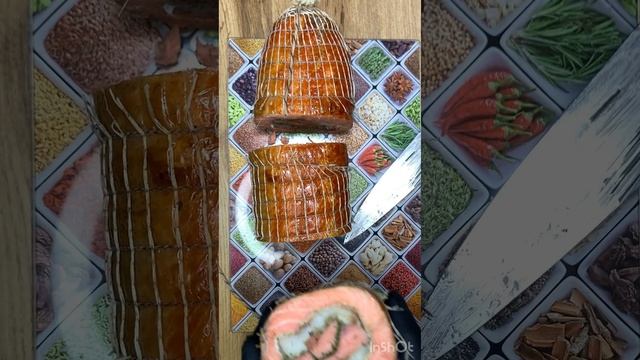 Рулет рыбный северный горячего копчения