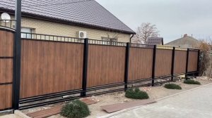 Красивые ВОРОТА своими руками!